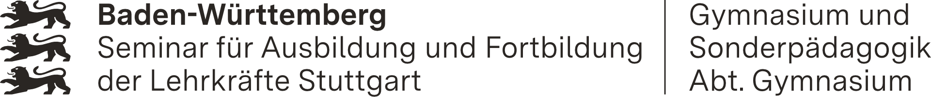 Moodle: Seminar für Ausbildung und Fortbildung der Lehrkräfte Stuttgart (Gymnasium)